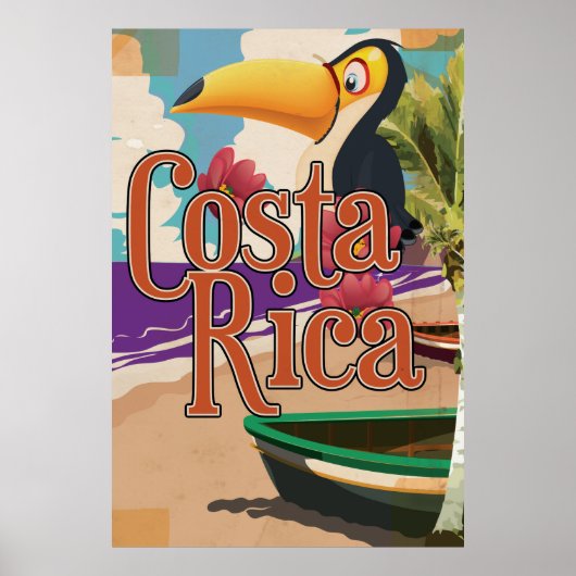 Affiche de voyage costaricaine (Devant)