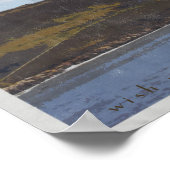 affiche de voyage côte est whitby yorkshire (Coin)