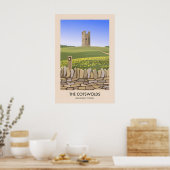 Affiche de voyage Cotswolds Broadway Tower (Cuisine)