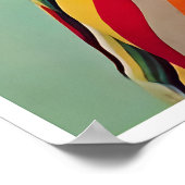 Affiche de voyage d'art argentin Impression argent (Coin)