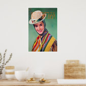 Affiche de voyage d'art argentin Impression argent (Cuisine)