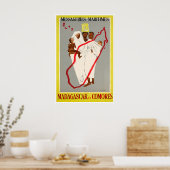Affiche de voyage d'art de Madagascar Afrique Impr (Cuisine)