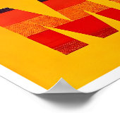 Affiche de voyage d'art mexicain Impression du Mex (Coin)