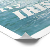 Affiche de voyage d'art mural d'Irlande Impression (Coin)