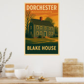 Affiche de voyage de Blake House (Cuisine)