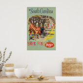 Affiche de voyage de Burger Beer en impression d'a (Cuisine)