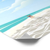 Affiche de voyage de Cancun (Coin)