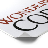 Affiche de voyage de Copenhague (Coin)