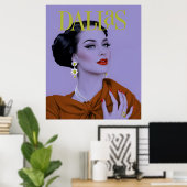 Affiche de voyage de Dallas (Bureau à domicile)