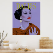 Affiche de voyage de Dallas (Cuisine)