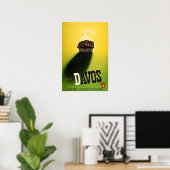 Affiche de voyage de Davos Suisse Art Impression s (Bureau à domicile)