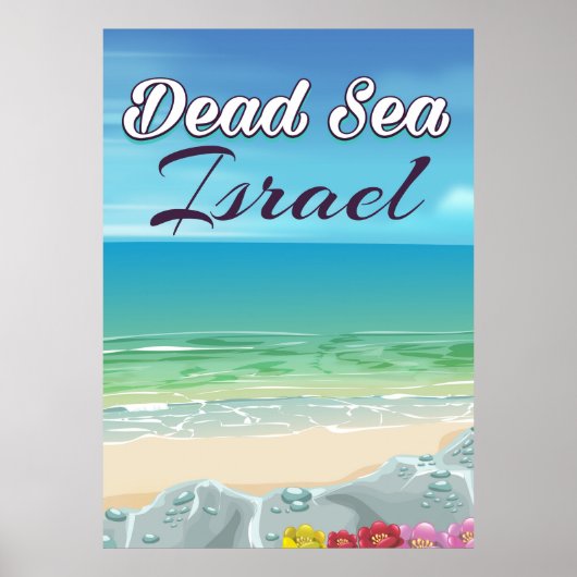 Affiche de voyage de Dead Sea Israel (Devant)