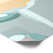 Affiche de voyage de Dead Sea Israel (Coin)