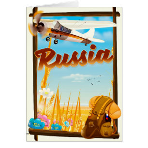 Affiche de voyage de dessin animé de paysage de fe