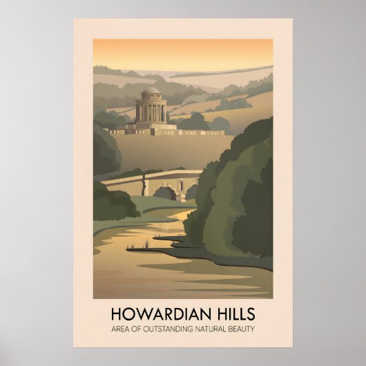 Affiche de voyage de Howardian Hills AONB (Devant)