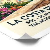 Affiche de voyage de la Costa del Sol, Espagne des (Coin)