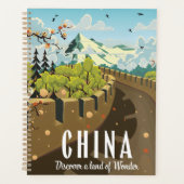Affiche de voyage de la Grande Muraille de Chine (Devant)