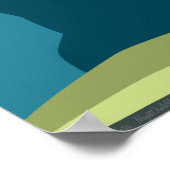 Affiche de voyage de la salle de blanchisserie (Coin)