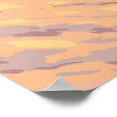 Affiche de voyage de la station de ski de Gudauri  (Coin)