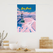 Affiche de voyage de la station de ski Jay Peak Ve (Cuisine)