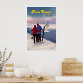 Affiche de voyage de la station de ski Nevis Range (Cuisine)