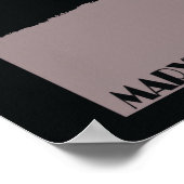 Affiche de voyage de l'île d'Assateague (Coin)