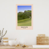 Affiche de voyage de l'île de Skye en Écosse (Cuisine)