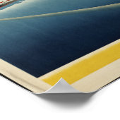 Affiche de voyage de l'URSS Vintage historique (Coin)