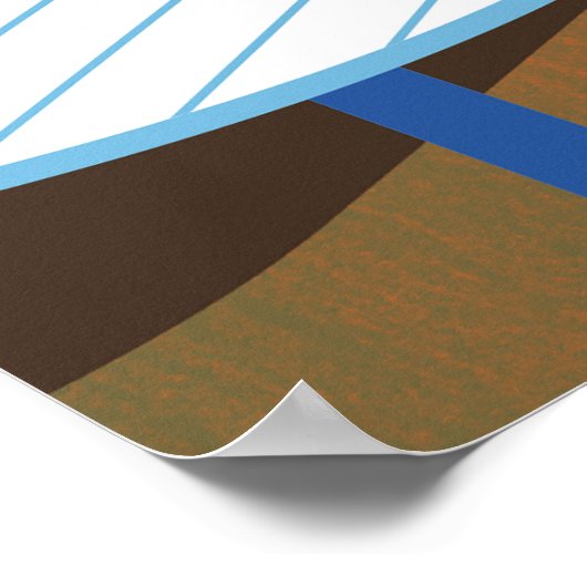 affiche de voyage de Malte (Coin)