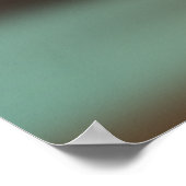 Affiche de voyage de Motor City Detroit Michigan. (Coin)