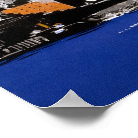 Affiche de voyage de New York (Coin)