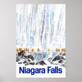 Affiche de voyage de Niagara Falls (Devant)