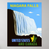 Affiche de voyage de Niagara Falls (Devant)