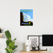 Affiche de voyage de Niagara Falls (Bureau à domicile)