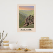Affiche de voyage de North Pennines AONB (Cuisine)