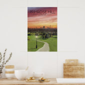 Affiche de voyage de Primrose Hill Londres (Cuisine)