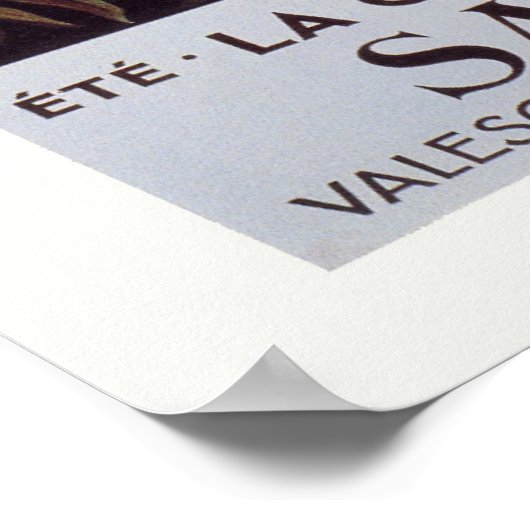 Affiche de voyage de Saint-Raphaël (Coin)