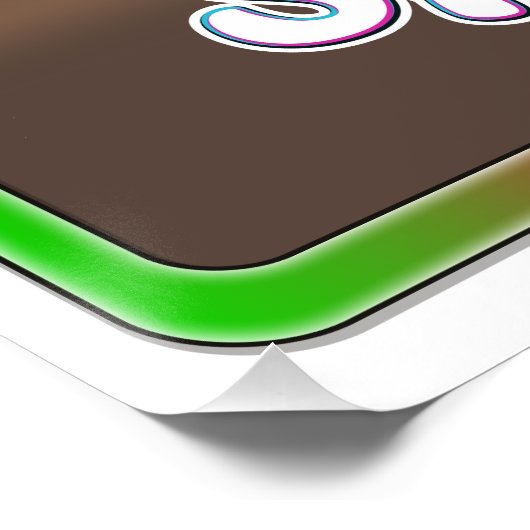 affiche de voyage de saint spirite Cuba. (Coin)