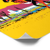 Affiche de voyage de style Vintage Arizona (Coin)