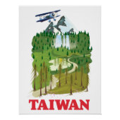 Affiche de voyage de Taïwan (Devant)