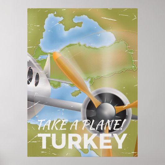 Affiche de voyage de Turquie (Devant)