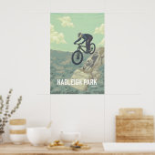 Affiche de voyage de VTT de Hadleigh Park (Cuisine)