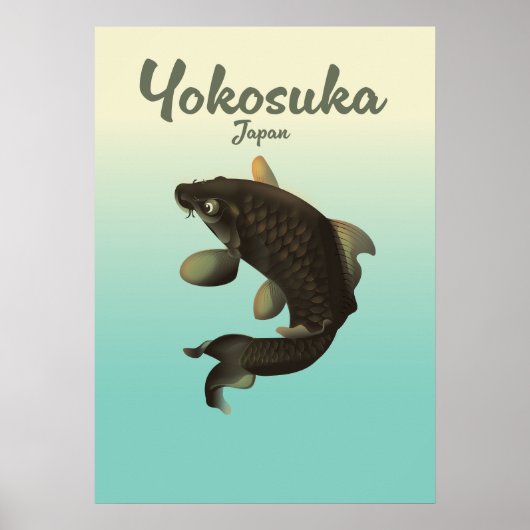 Affiche de voyage de Yokosuka Japon (Devant)
