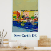 Affiche de voyage Delaware, modifier le texte (Cuisine)