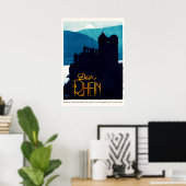 Affiche de voyage Der Rhein Allemagne 1930 (Bureau à domicile)