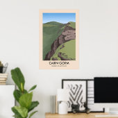 Affiche de voyage des Cairn Gorm Munros d'Écosse (Bureau à domicile)