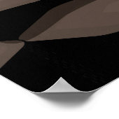 Affiche de voyage des géants de l'Irlande du Nord  (Coin)