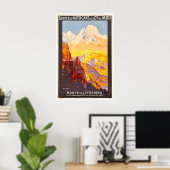 Affiche de voyage des Pyrénées Impression d'Espagn (Bureau à domicile)