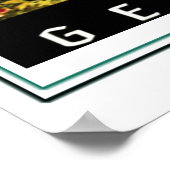 Affiche de voyage d'été en Allemagne vintage (Coin)