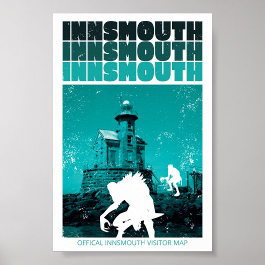 Affiche de voyage d'Innsmouth (Devant)